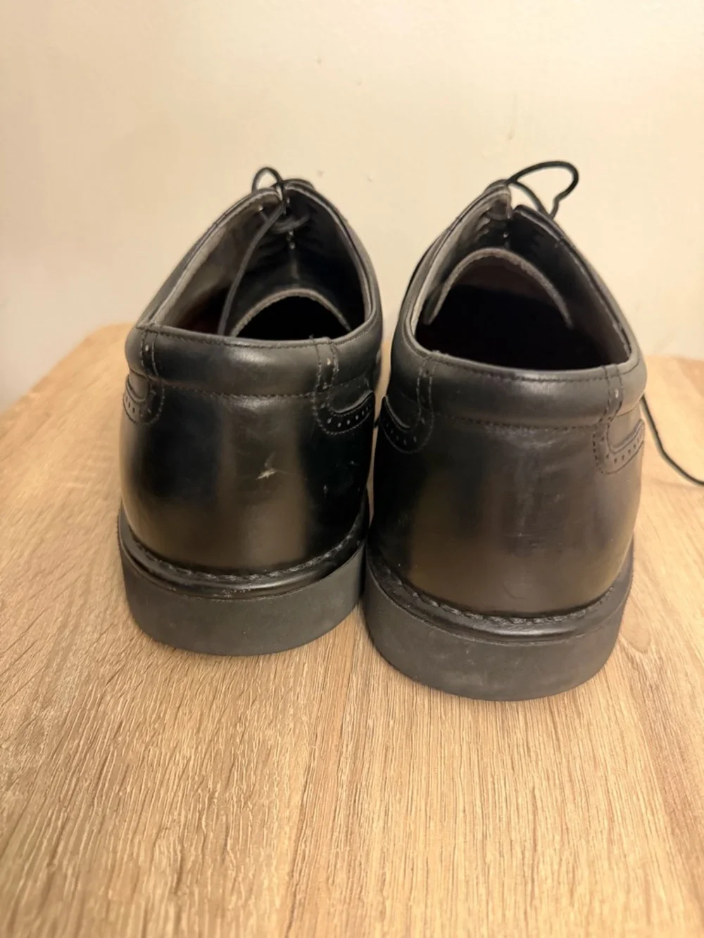Rockport Dressports Oxford Men's Dress Shoes Size 111/2 Leather Black Comfy!